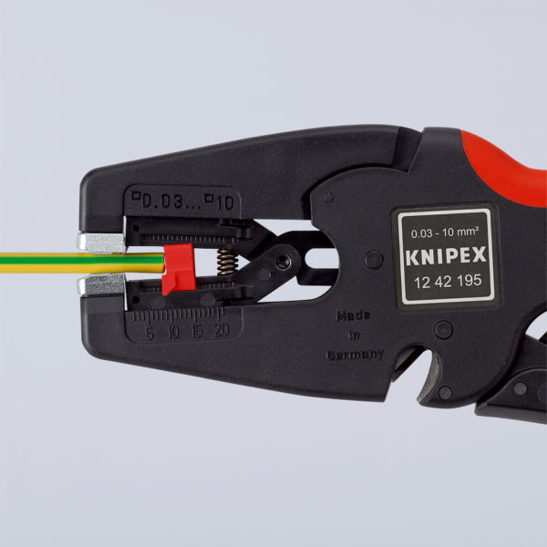 KNIPEX 12 42 195 MultiStrip 10 Automatikus huzalcsupaszító fogó 195 mm